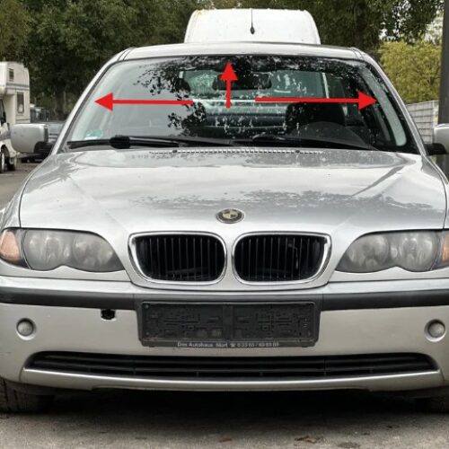 Bmw E46 ön və arxa şüşə rezini