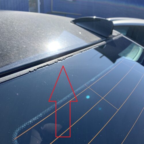 Bmw E60 ön və arxa şüşə rezini