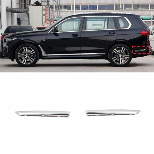 Bmw G07 arxa bufer kantı xrom